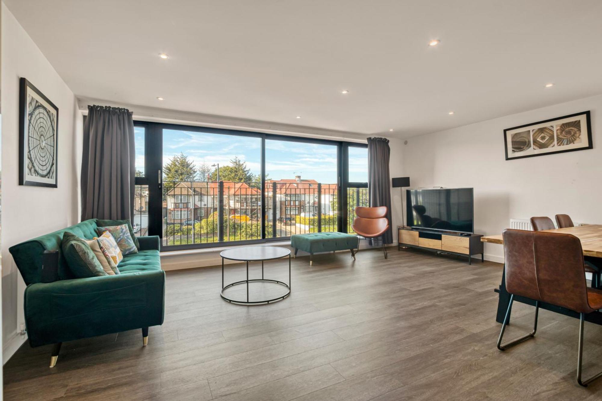 Ferienwohnung Modern Penthouse In Wembley London Exterior foto