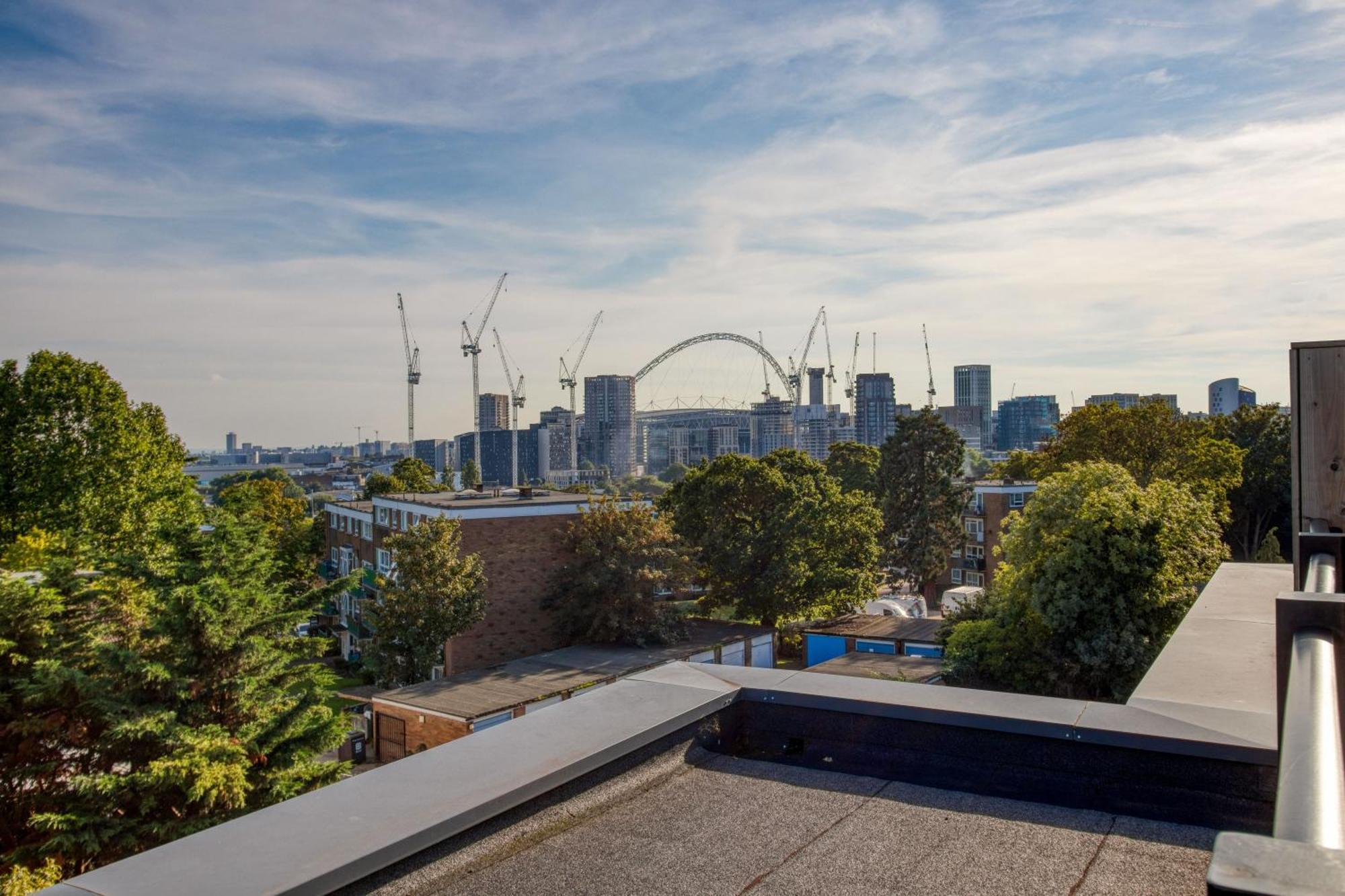 Ferienwohnung Modern Penthouse In Wembley London Exterior foto
