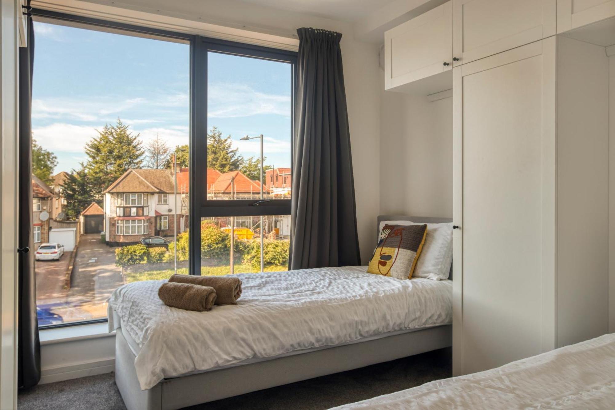 Ferienwohnung Modern Penthouse In Wembley London Exterior foto
