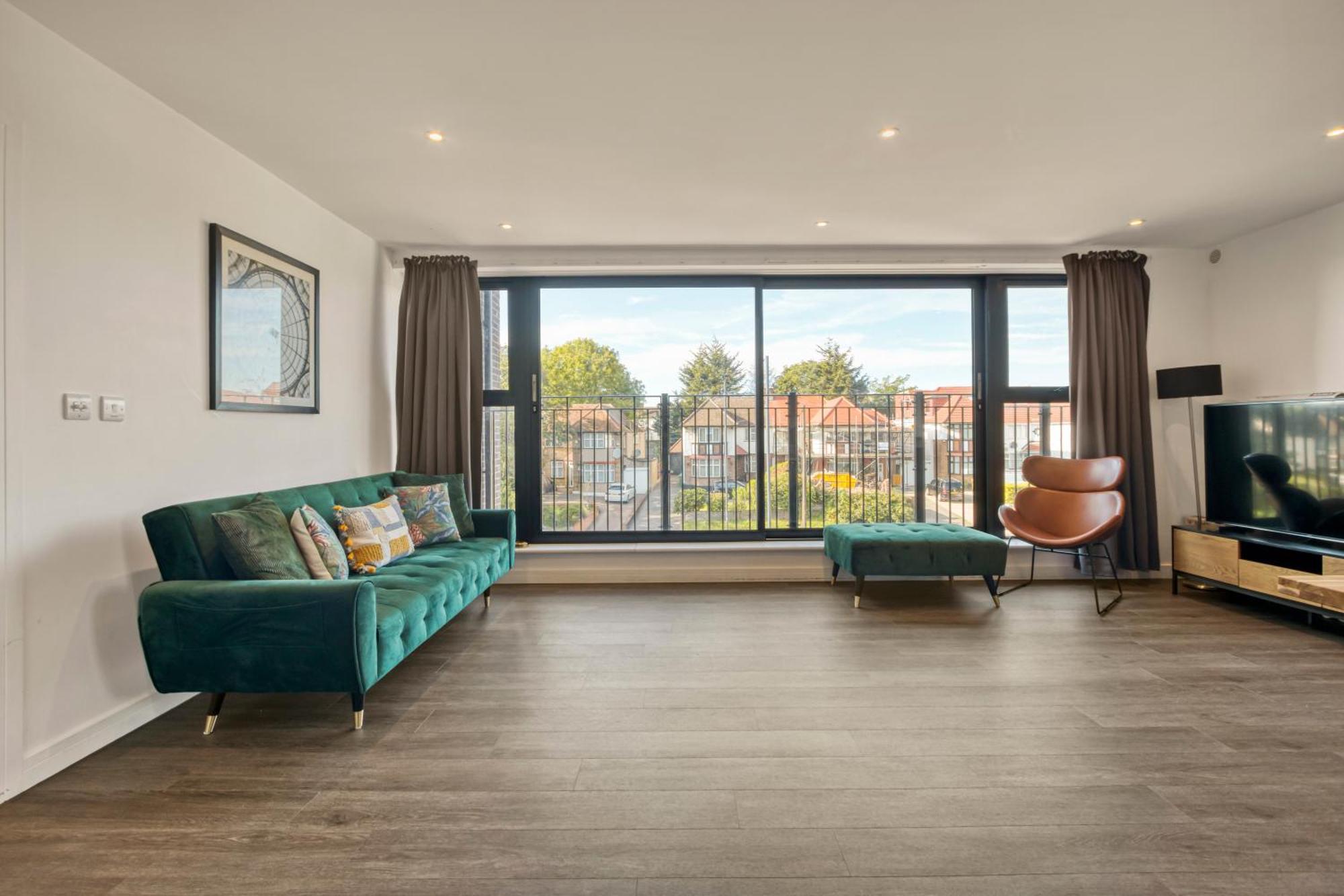 Ferienwohnung Modern Penthouse In Wembley London Exterior foto