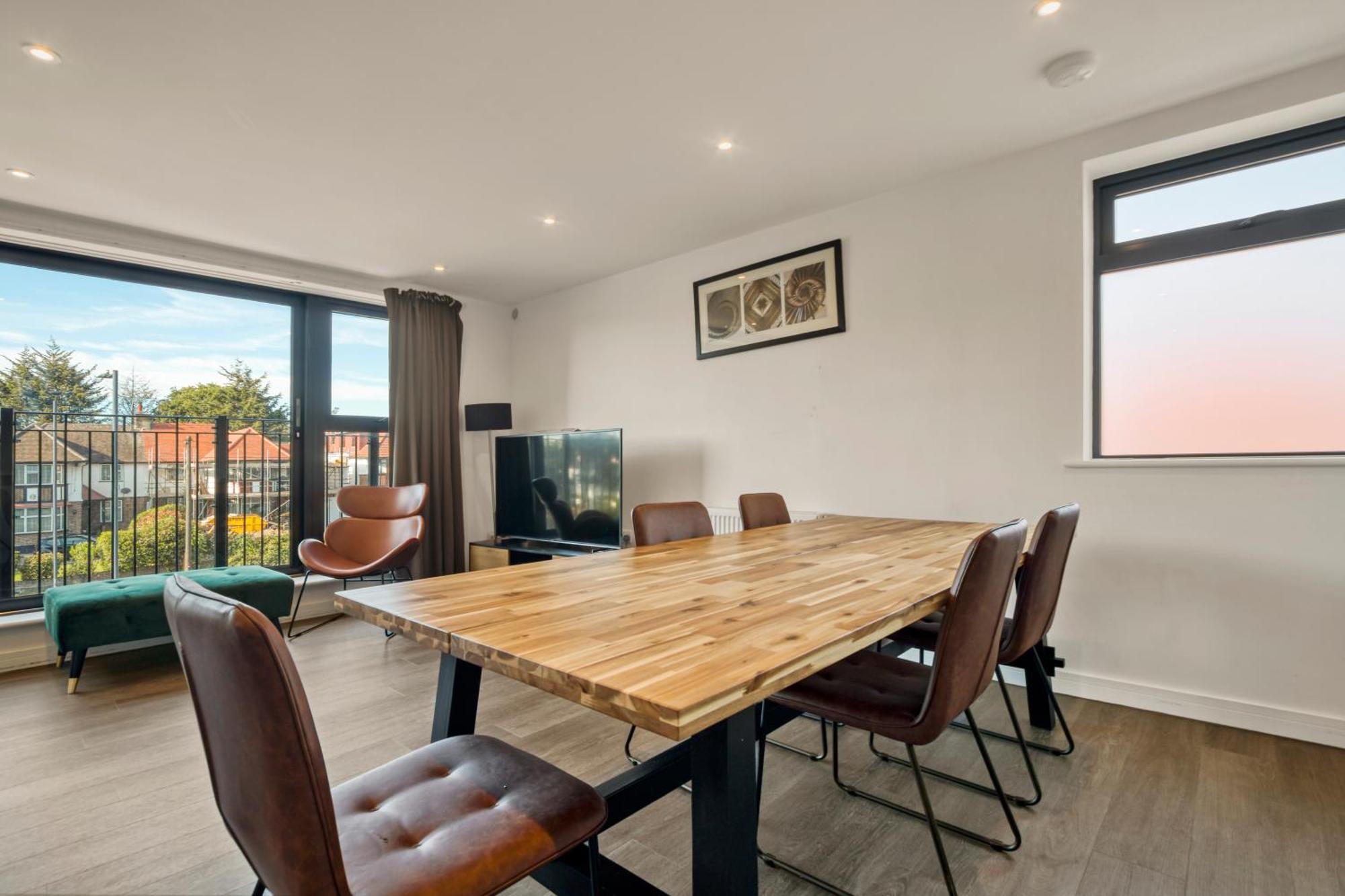 Ferienwohnung Modern Penthouse In Wembley London Exterior foto
